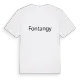Fontangy fetstil t-shirt
