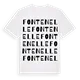 Fontenelle ordlek t-shirt