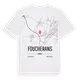 Foucherans karta t-shirt