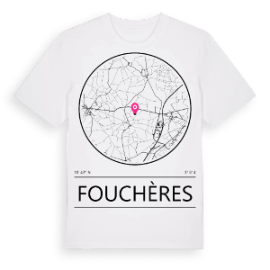 Fouchères t-shirt – ekologisk bomull t-shirt från Pinshirt