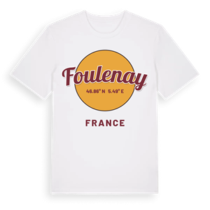 Foulenay cirkel t-shirt – ekologisk bomull t-shirt från Pinshirt