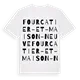 Fourcatier-et-Maison-Neuve ordlek t-shirt