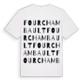Fourchambault ordlek t-shirt