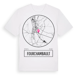 Fourchambault t-shirt – ekologisk bomull t-shirt från Pinshirt