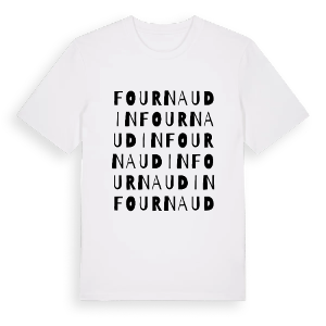 Fournaudin ordlek t-shirt – ekologisk bomull t-shirt från Pinshirt