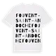 Fouvent-Saint-Andoche ordlek t-shirt