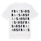 Fraisans ordlek t-shirt