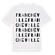 Francheville ordlek t-shirt