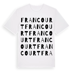 Francourt ordlek t-shirt – ekologisk bomull t-shirt från Pinshirt