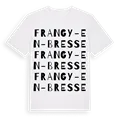 Frangy-en-Bresse ordlek t-shirt