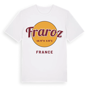 Fraroz cirkel t-shirt – ekologisk bomull t-shirt från Pinshirt