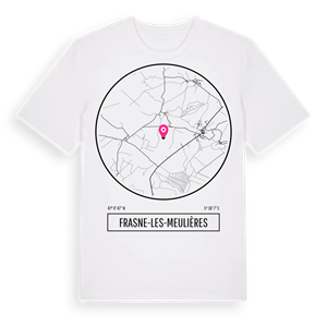 Frasne-les-Meulières t-shirt – ekologisk bomull t-shirt från Pinshirt