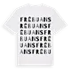 Frébuans ordlek t-shirt