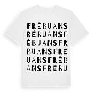Frébuans ordlek t-shirt – ekologisk bomull t-shirt från Pinshirt