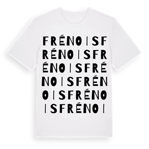 Frénois ordlek t-shirt – ekologisk bomull t-shirt från Pinshirt