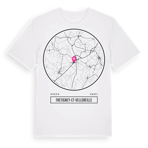 Fretigney-et-Velloreille t-shirt – ekologisk bomull t-shirt från Pinshirt