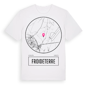 Froideterre t-shirt – ekologisk bomull t-shirt från Pinshirt
