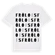 Frôlois ordlek t-shirt