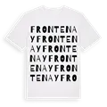 Frontenay ordlek t-shirt
