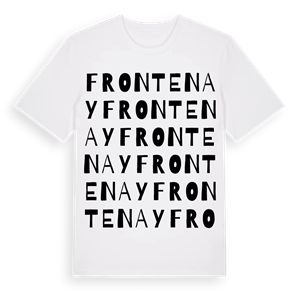 Frontenay ordlek t-shirt – ekologisk bomull t-shirt från Pinshirt
