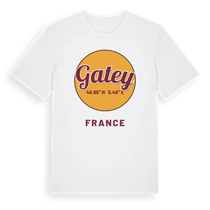 Gatey cirkel t-shirt – ekologisk bomull t-shirt från Pinshirt