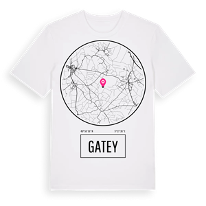 Gatey t-shirt – ekologisk bomull t-shirt från Pinshirt
