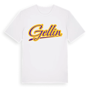 Gellin baseball t-shirt – ekologisk bomull t-shirt från Pinshirt