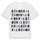 Gémonval ordlek t-shirt