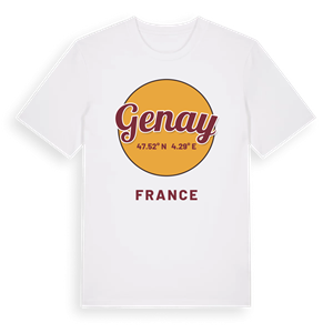 Genay cirkel t-shirt – ekologisk bomull t-shirt från Pinshirt