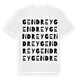 Gendrey ordlek t-shirt