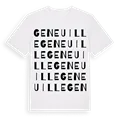 Geneuille ordlek t-shirt