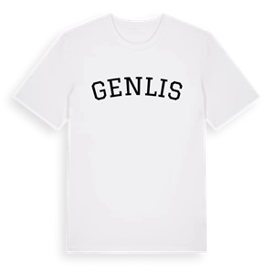 Genlis böjd t-shirt – ekologisk bomull t-shirt från Pinshirt