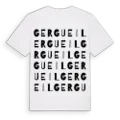 Gergueil ordlek t-shirt