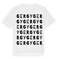 Gergy ordlek t-shirt