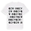 Gevingey ordlek t-shirt