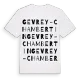 Gevrey-Chambertin ordlek t-shirt