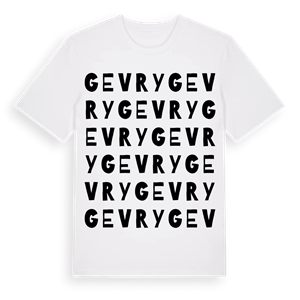 Gevry ordlek t-shirt – ekologisk bomull t-shirt från Pinshirt