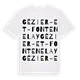 Gézier-et-Fontenelay ordlek t-shirt