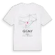 Gigny karta t-shirt