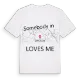 Någon i Girolles älskar mig t-shirt