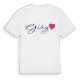 Giry hjärta t-shirt