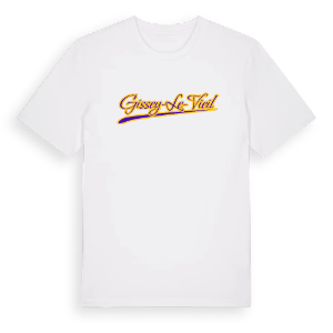 Gissey-le-Vieil baseball t-shirt – ekologisk bomull t-shirt från Pinshirt