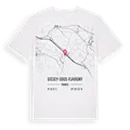 Gissey-sous-Flavigny karta t-shirt