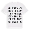 Gissey-sous-Flavigny ordlek t-shirt