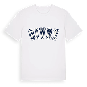 Givry college t-shirt – ekologisk bomull t-shirt från Pinshirt