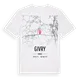 Givry karta t-shirt