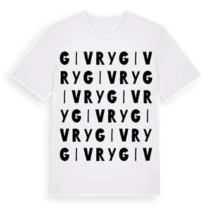 Givry ordlek t-shirt – ekologisk bomull t-shirt från Pinshirt