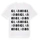 Glanon ordlek t-shirt