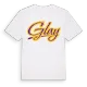 Glay baseball t-shirt