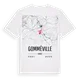 Gomméville karta t-shirt